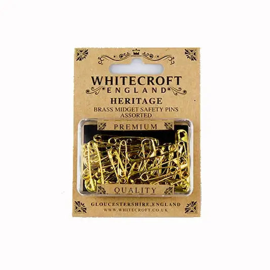 Heritage Brass Midget Safety Pins