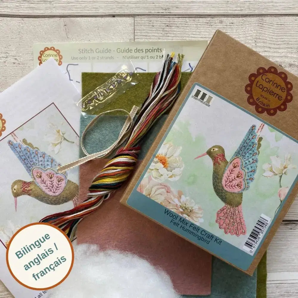 Hummingbird Felt Craft Mini Kit - Felt craft kits