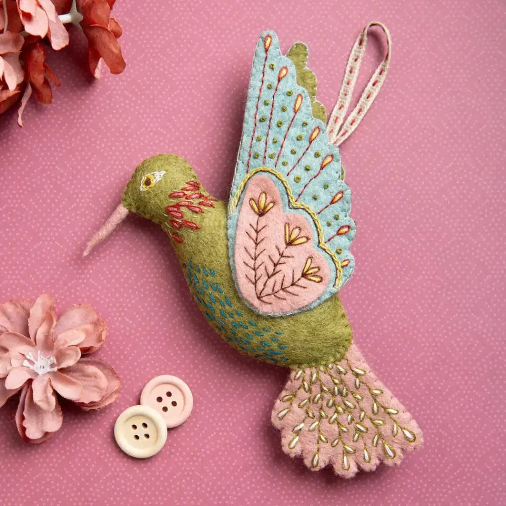 Hummingbird Felt Craft Mini Kit - Felt craft kits