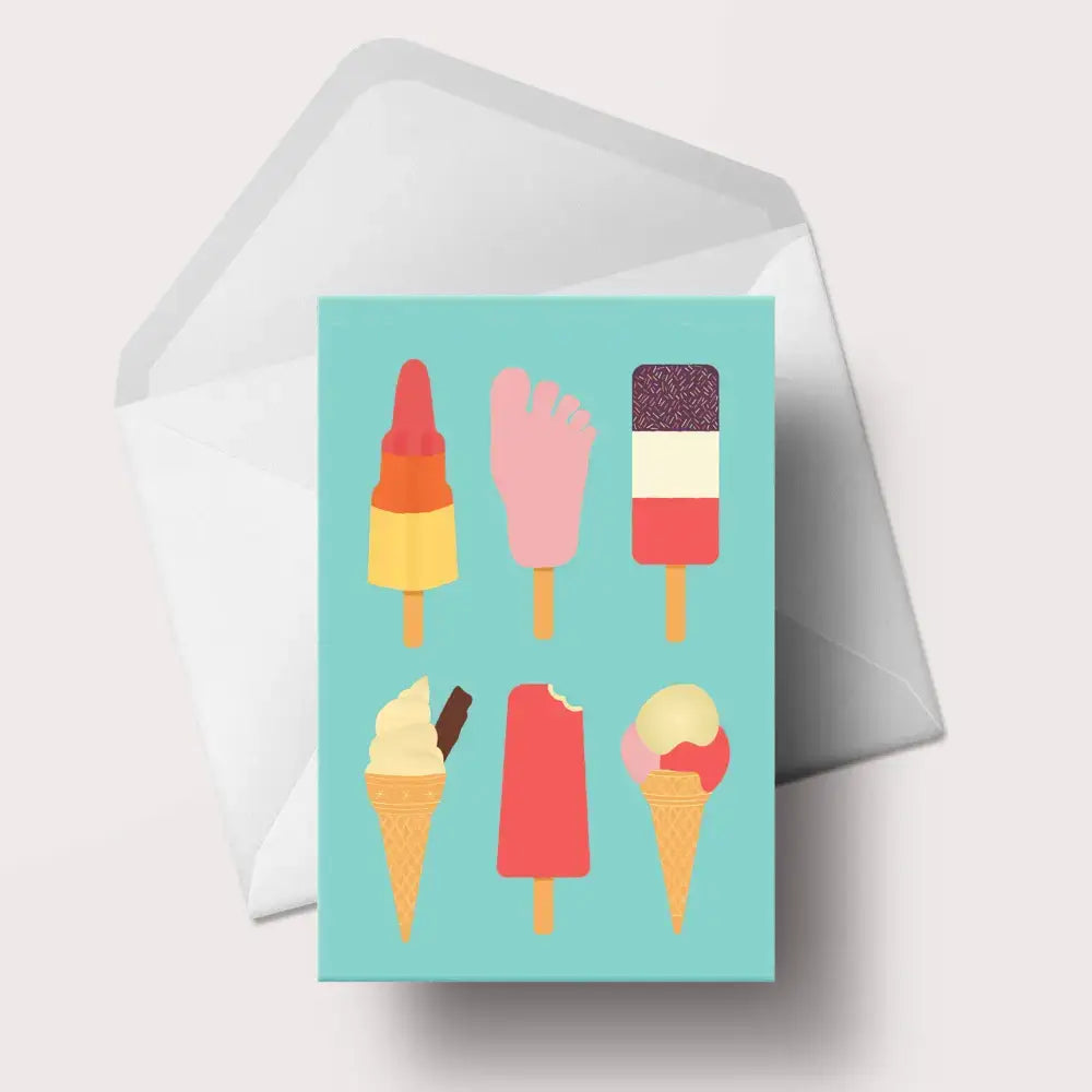 Ices Greeting Card