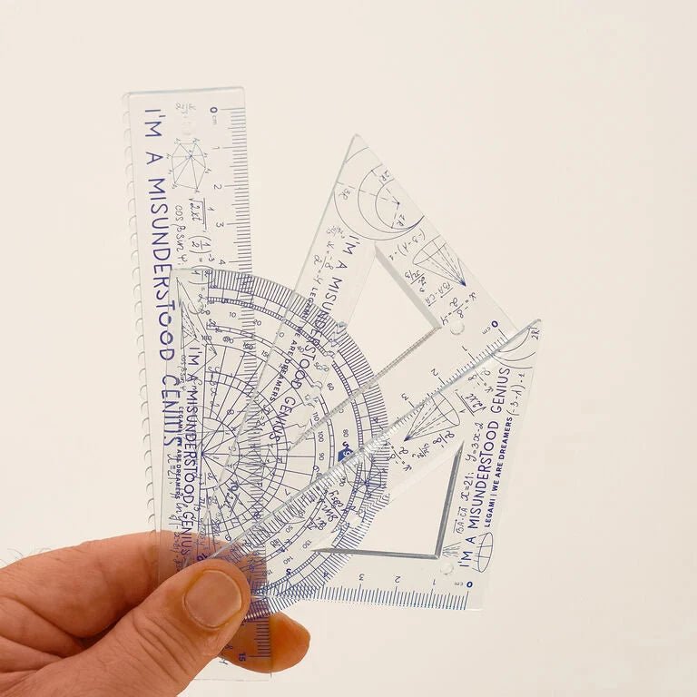 Legami Genius Geometry Set - You Rule - The Red Squirrel