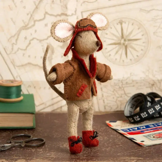 Little Mouse The Aviator Felt Craft Mini Kit - Felt craft kits