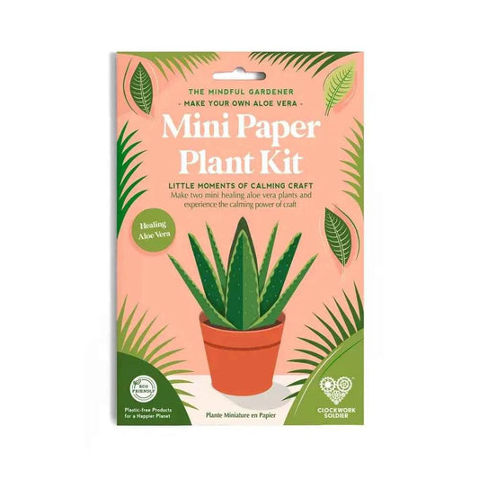 Make Your Own Healing Aloe Vera Paper Plant - The Red Squirrel