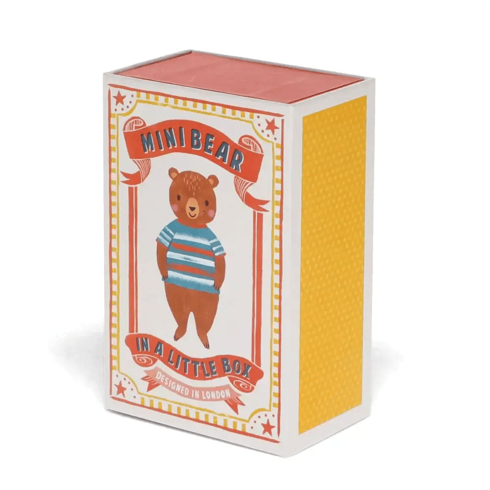 Mini Bear In A Little Box - The Red Squirrel