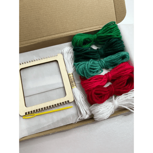 Mini Frame DIY Weaving Kit - The Red Squirrel