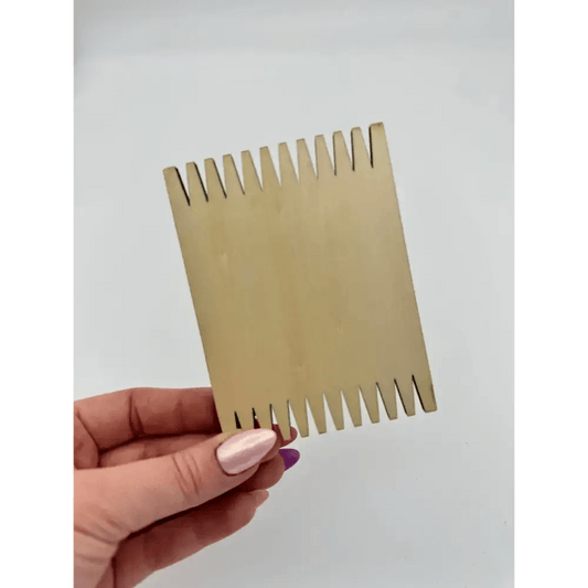 Mini Rectangle DIY Weaving Kit - The Red Squirrel