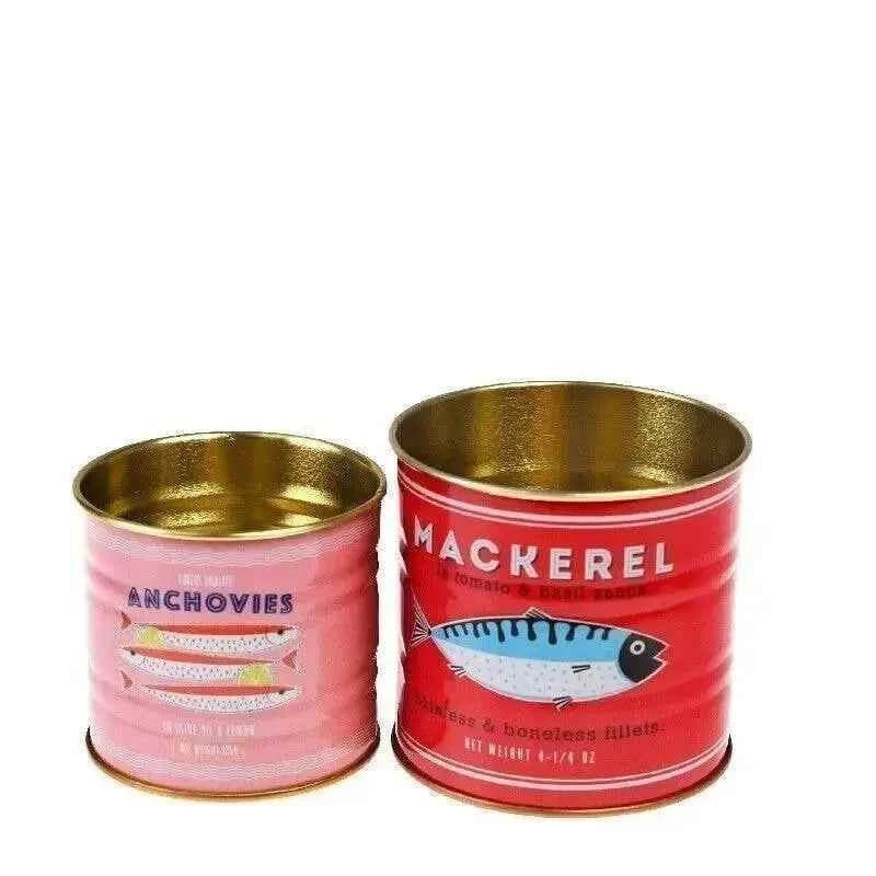 Mini Storage Tins (Set of 2) - Fish themed storage/display tins - The Red Squirrel