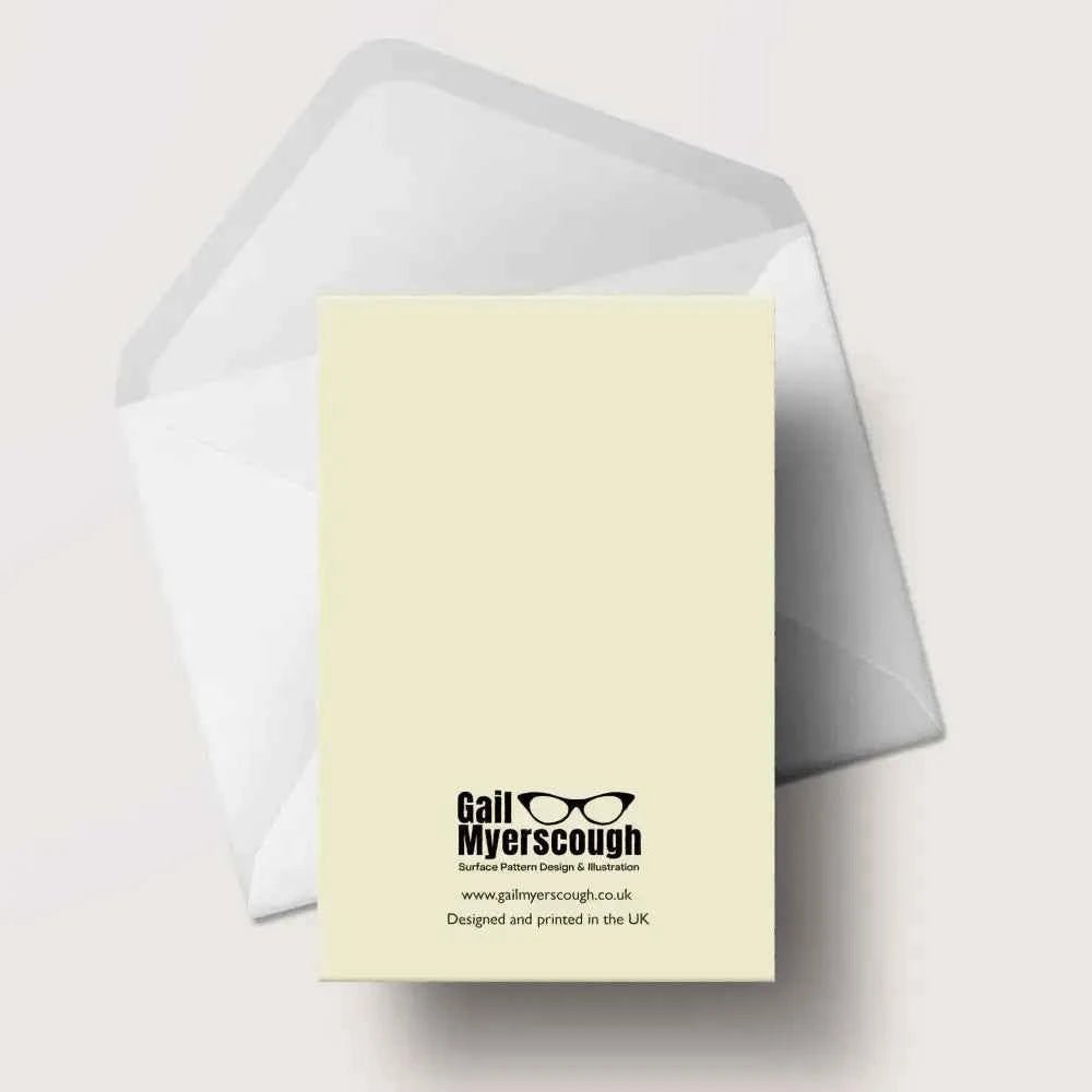 Mixtape Greeting Card - The Red Squirrel