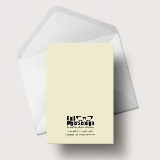 Mixtape Greeting Card - The Red Squirrel