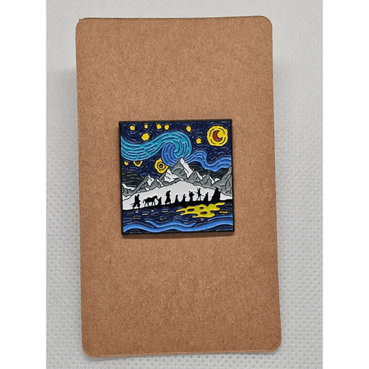 Movie inspired pin badges - The Red Squirrel