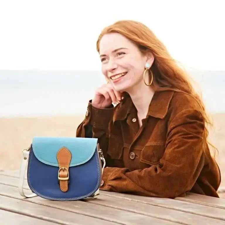 Multicoloured Saddle Crossbody Bag