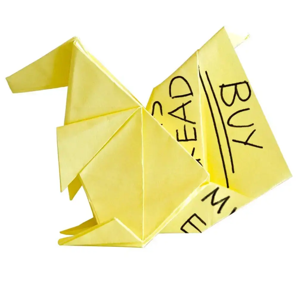 Origami Sticky Note