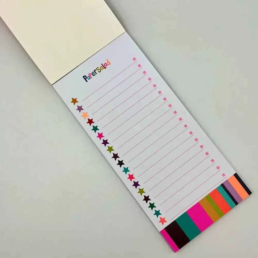 Paper Salad Magnetic List Pad - Stripes Lists Notes