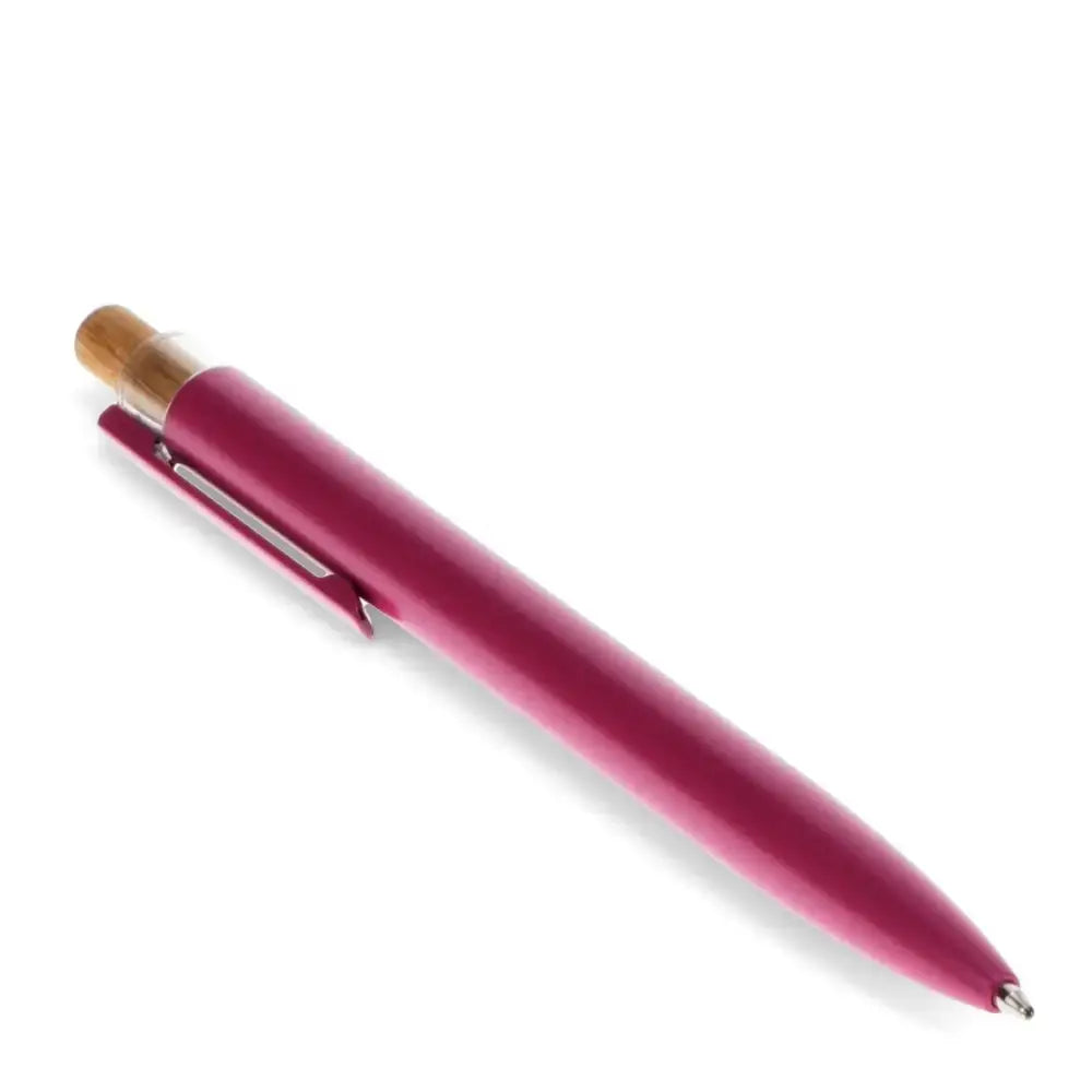 Recycled Aluminium Ballpoint Pen - Bright Pink