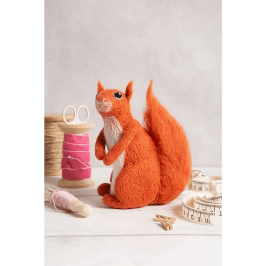 Red Squirrel Needle Felting Kit | Beginner Craft Kit - The Red Squirrel