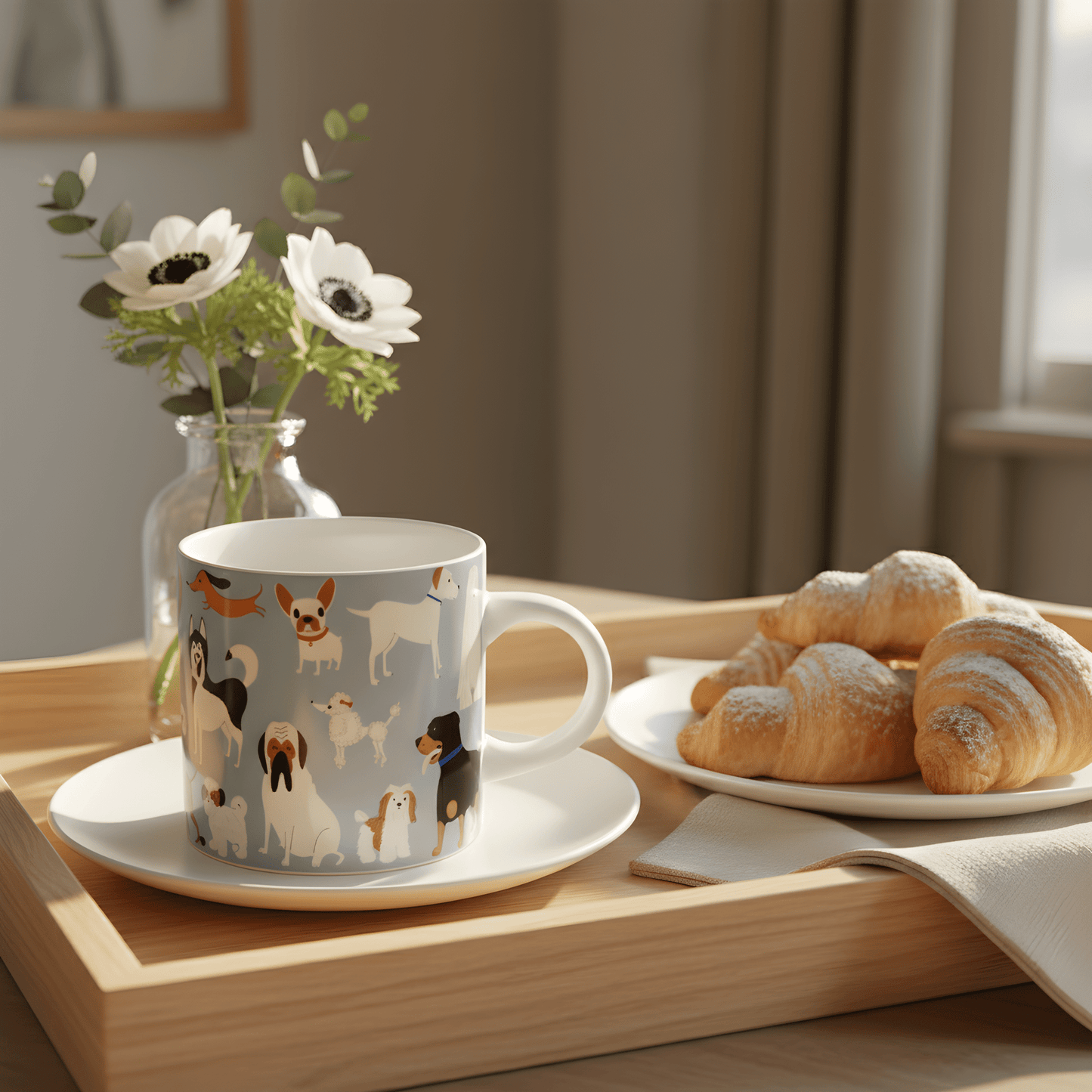 Ceramic Mug - Nine Lives - The Red Squirrel