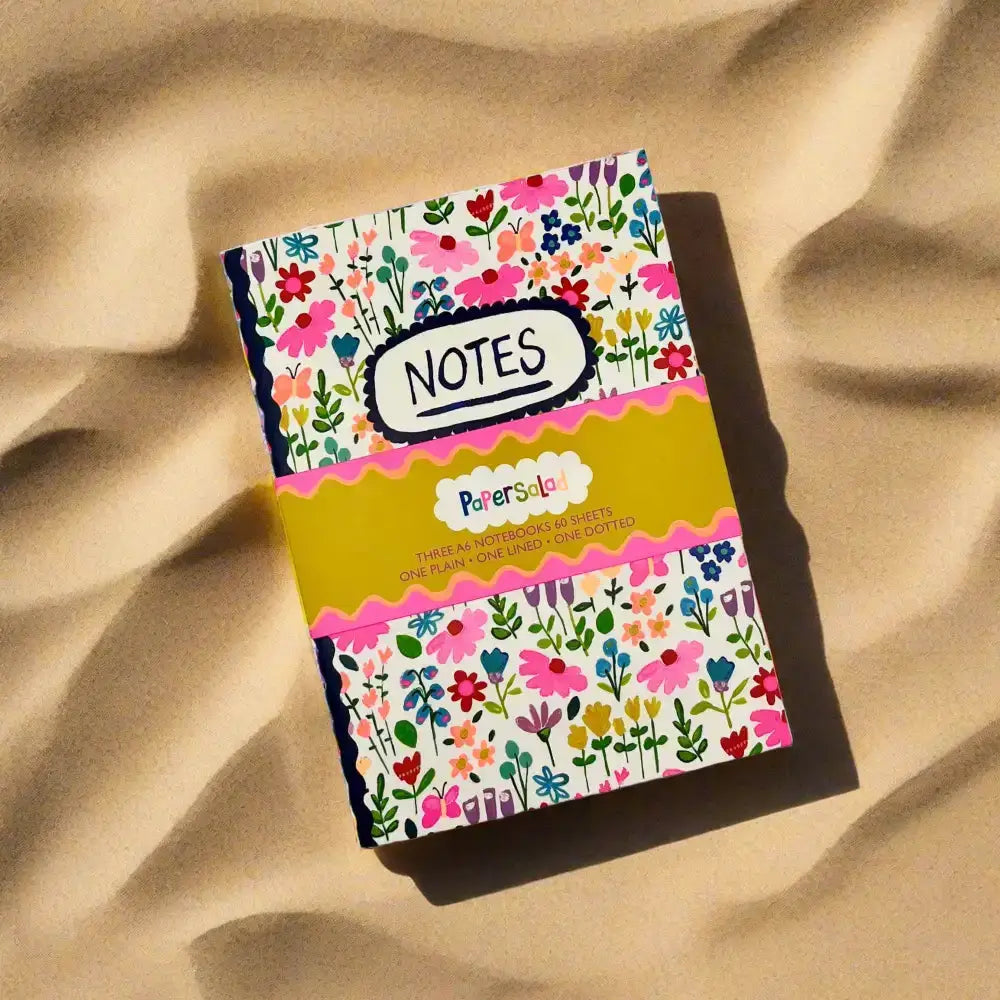 Set of 3 A6 notebooks - Paper Salad - Notes - Notebook