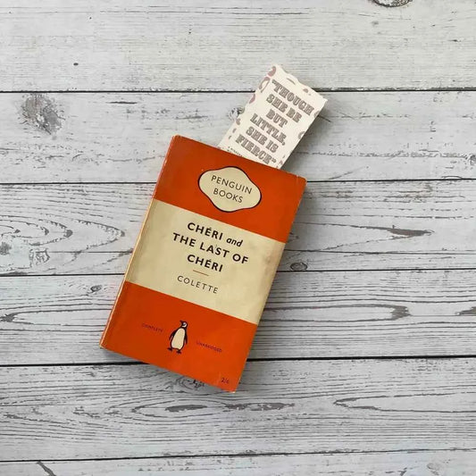 Shakespeare Literary Quote Bookmark - The Red Squirrel