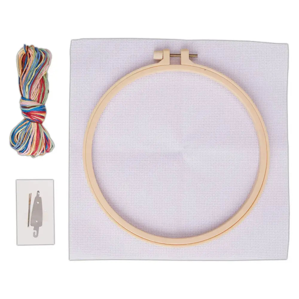 Simply Make Cross Stitch Kit - Colourful Birds