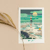 Spring tide - let’s go outside greeting card nature outdoors - greetings card