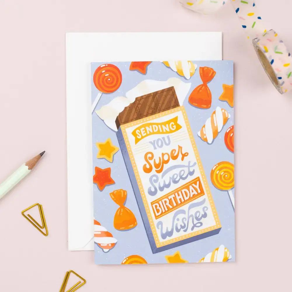 Sweet Birthday | Foodie Birthday Card | Teen | Greeting
