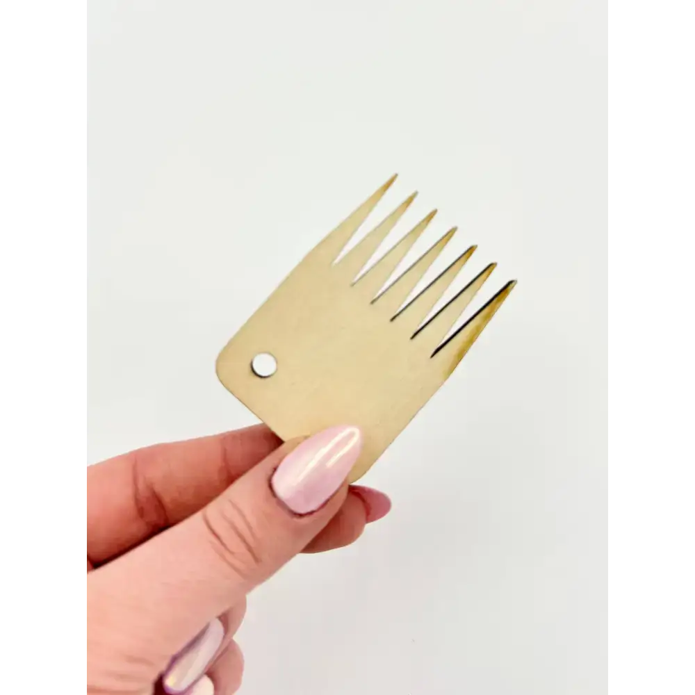 Tiny Weaving Comb