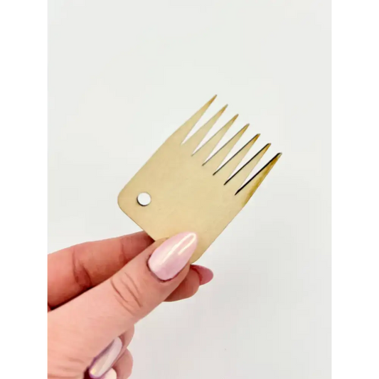 Tiny Weaving Comb
