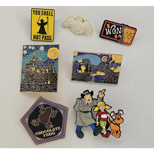 TV and film inspired pin badges - Pin badges