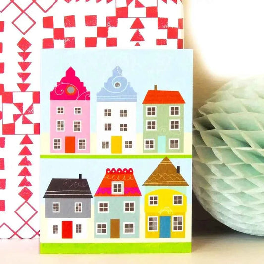 New Home Greetings Card - The Red Squirrel