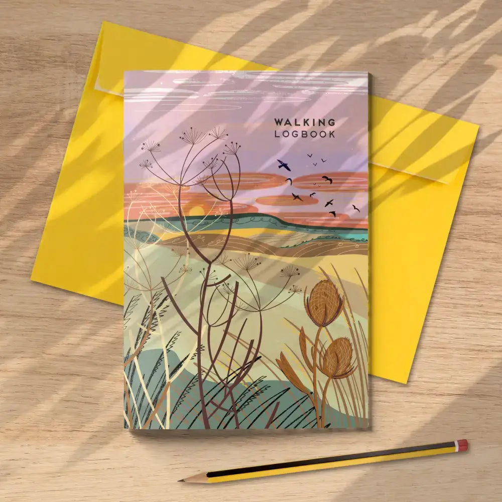 Walking logbook - journal outdoor notebook