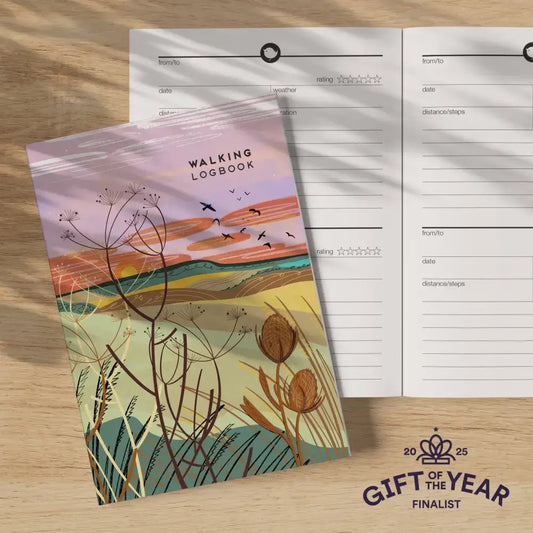 Walking logbook - journal outdoor notebook