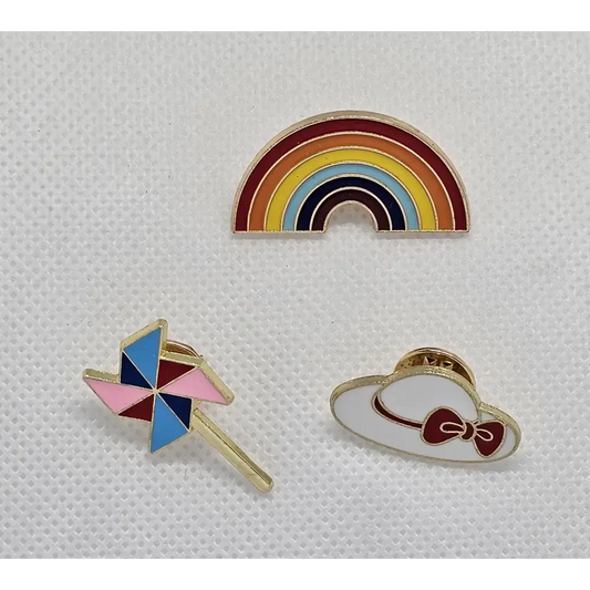 Weather themed pins (Various designs) - Pin badges