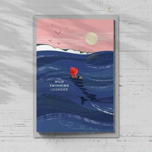 Wild swimming logbook - You never regret a swim cover - The Red Squirrel