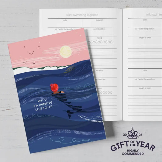 Wild swimming logbook - You never regret a swim cover
