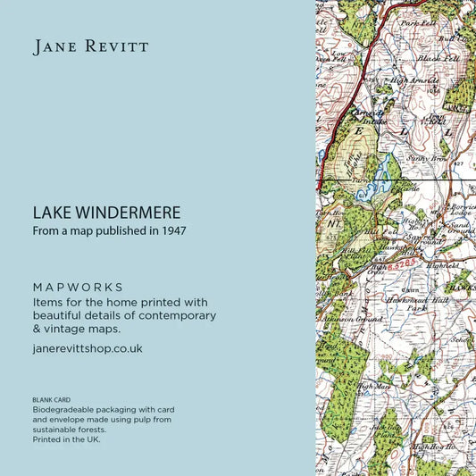 Windermere map card