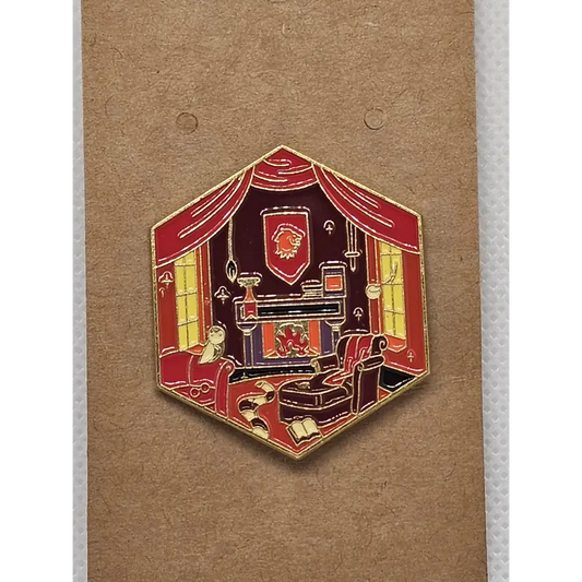 Wizard House Alloy Pin badges (Various colours) - Pin badges