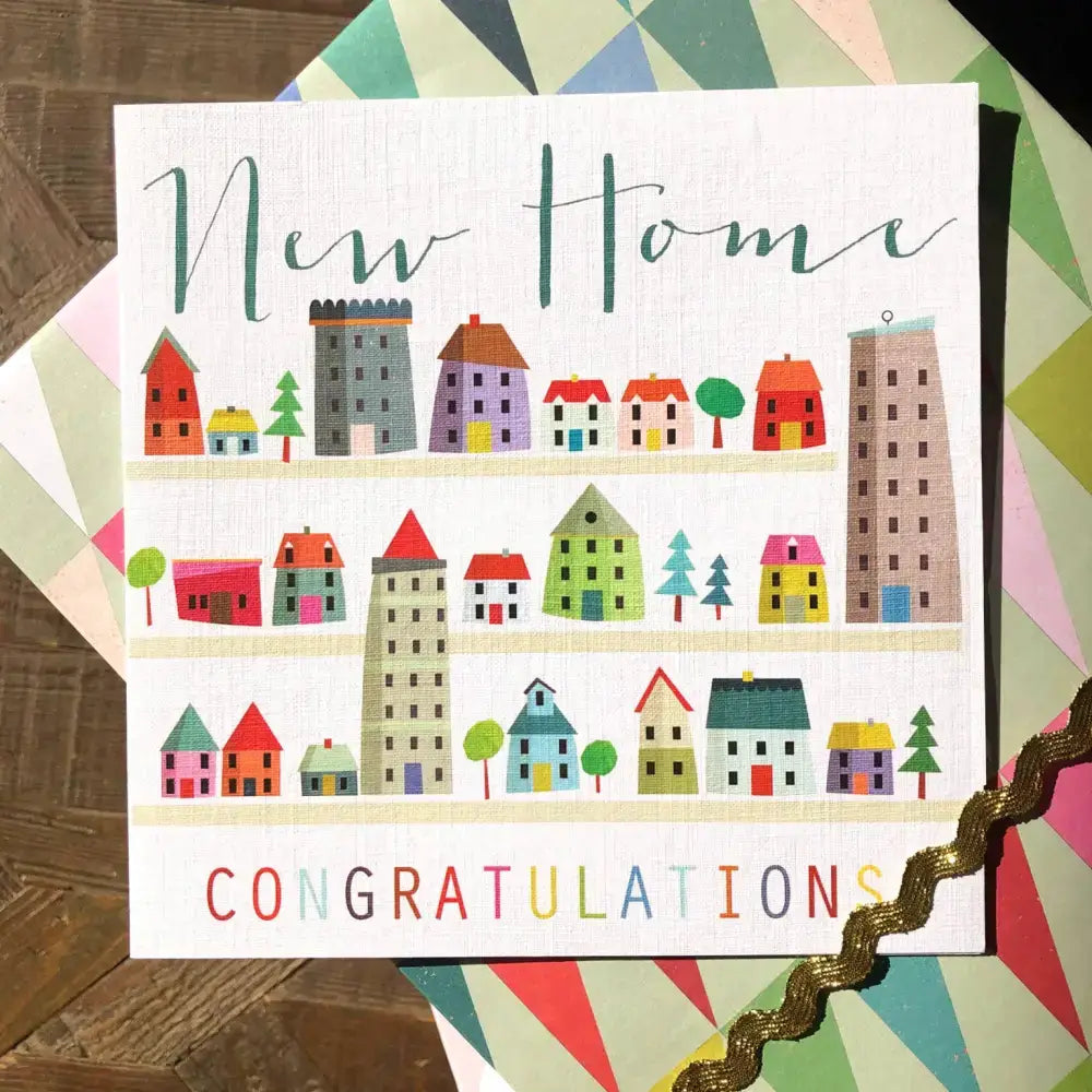 WO03 New Home Congratulations Card