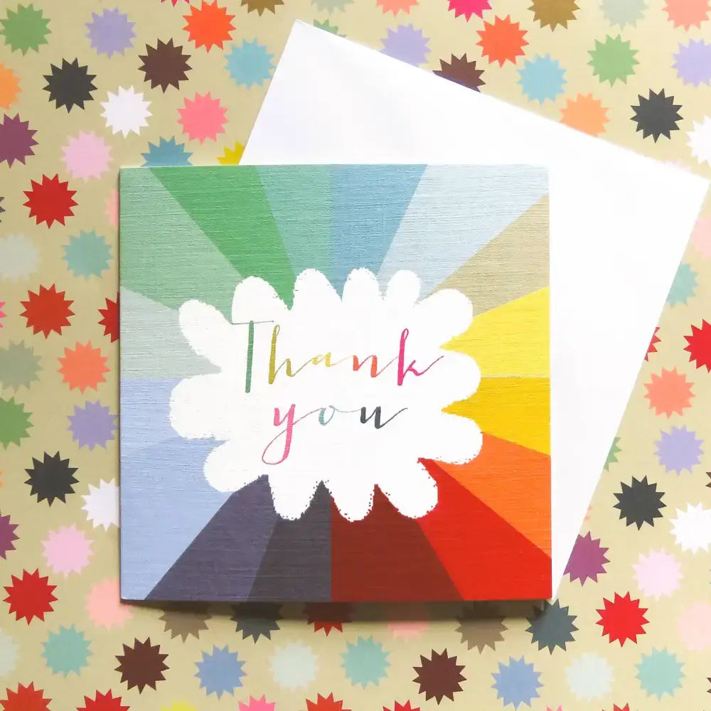 WO13 Thank You Greetings Card