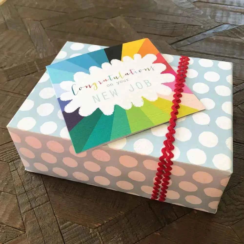 New Job Congratulations Card - The Red Squirrel