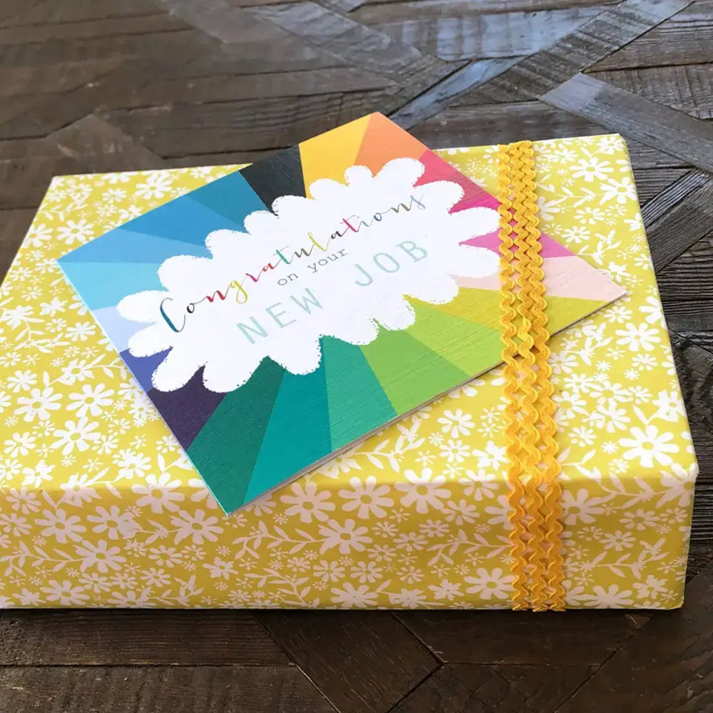 WO49 New Job Congratulations Card