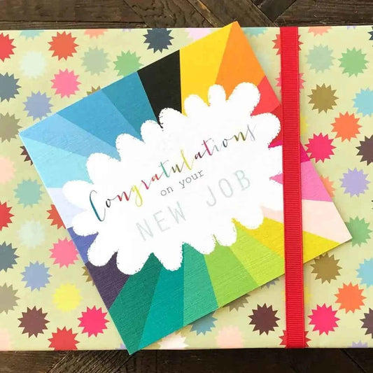New Job Congratulations Card - The Red Squirrel