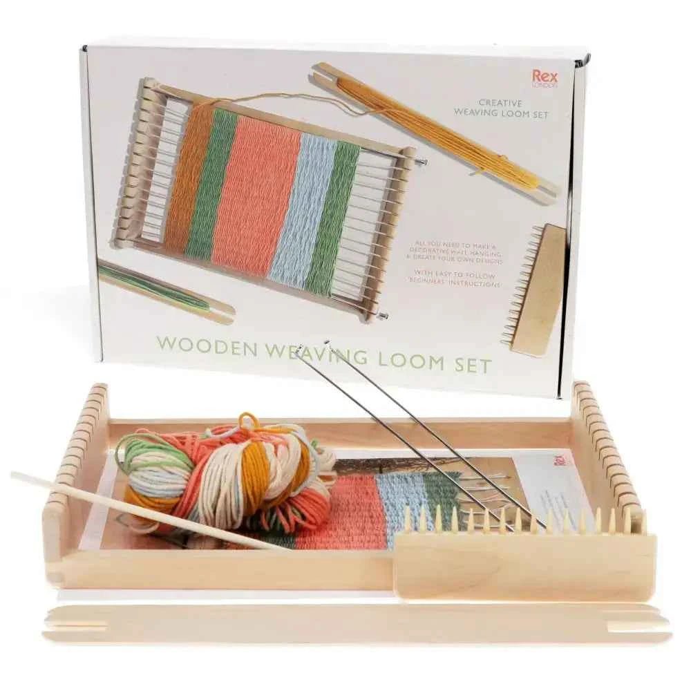 Wooden Weaving Loom Set - The Red Squirrel