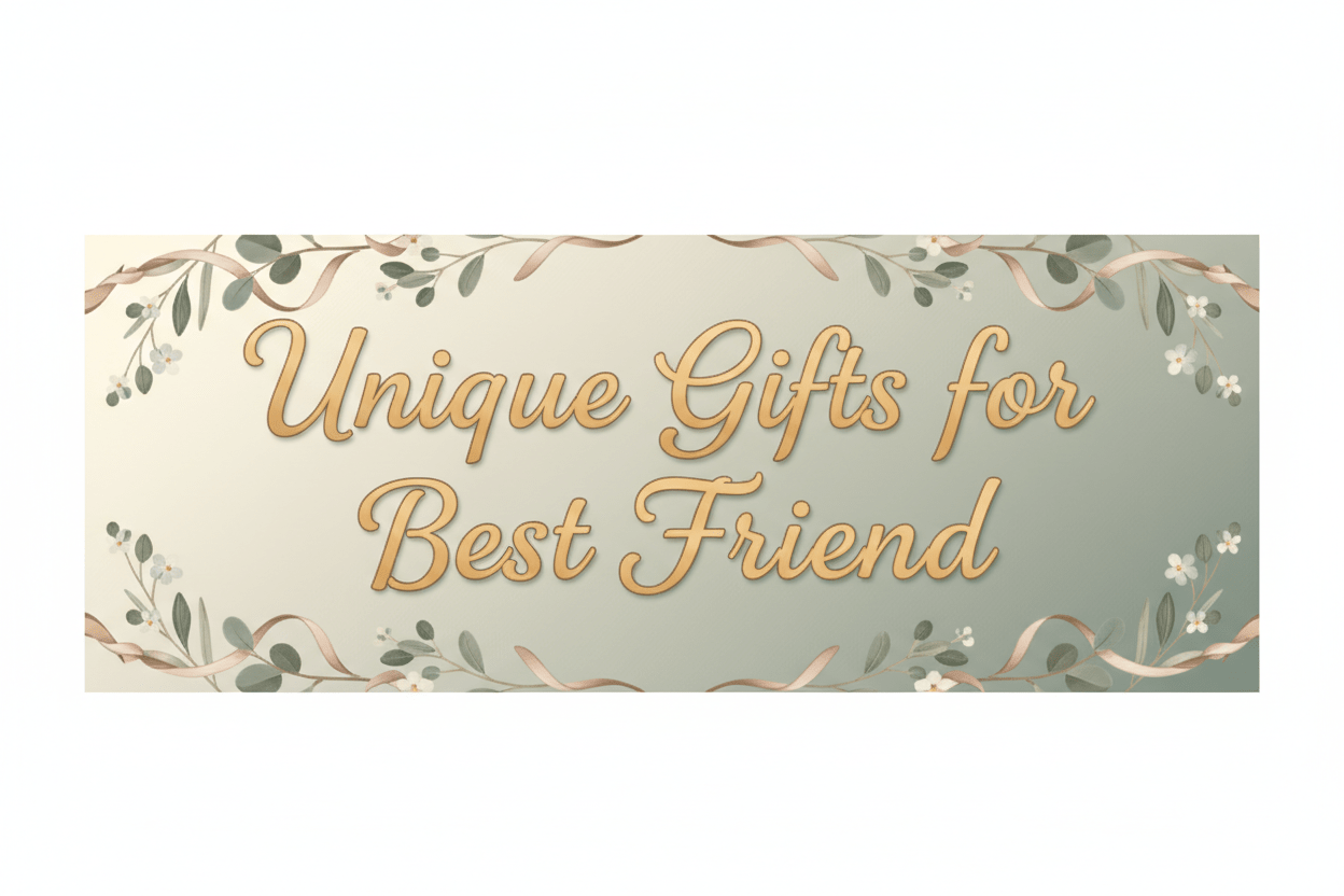 15 Unique Gifts for Best Friend Ideas - The Red Squirrel