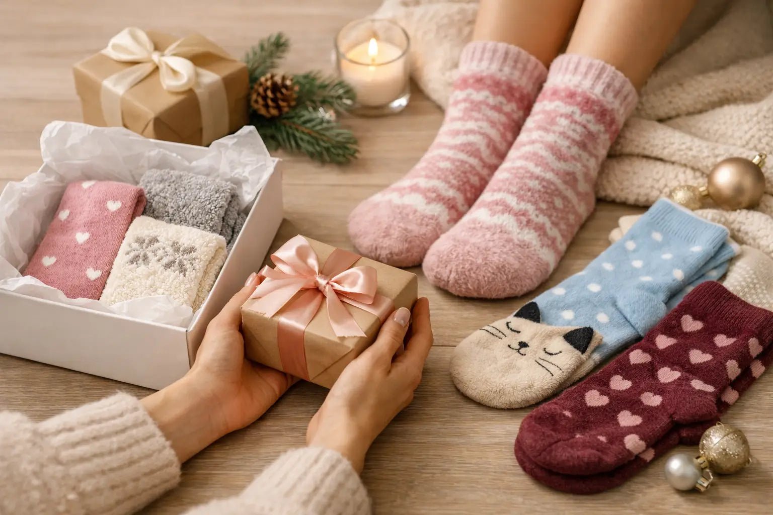 How to Choose Gift Socks for Women - The Red Squirrel