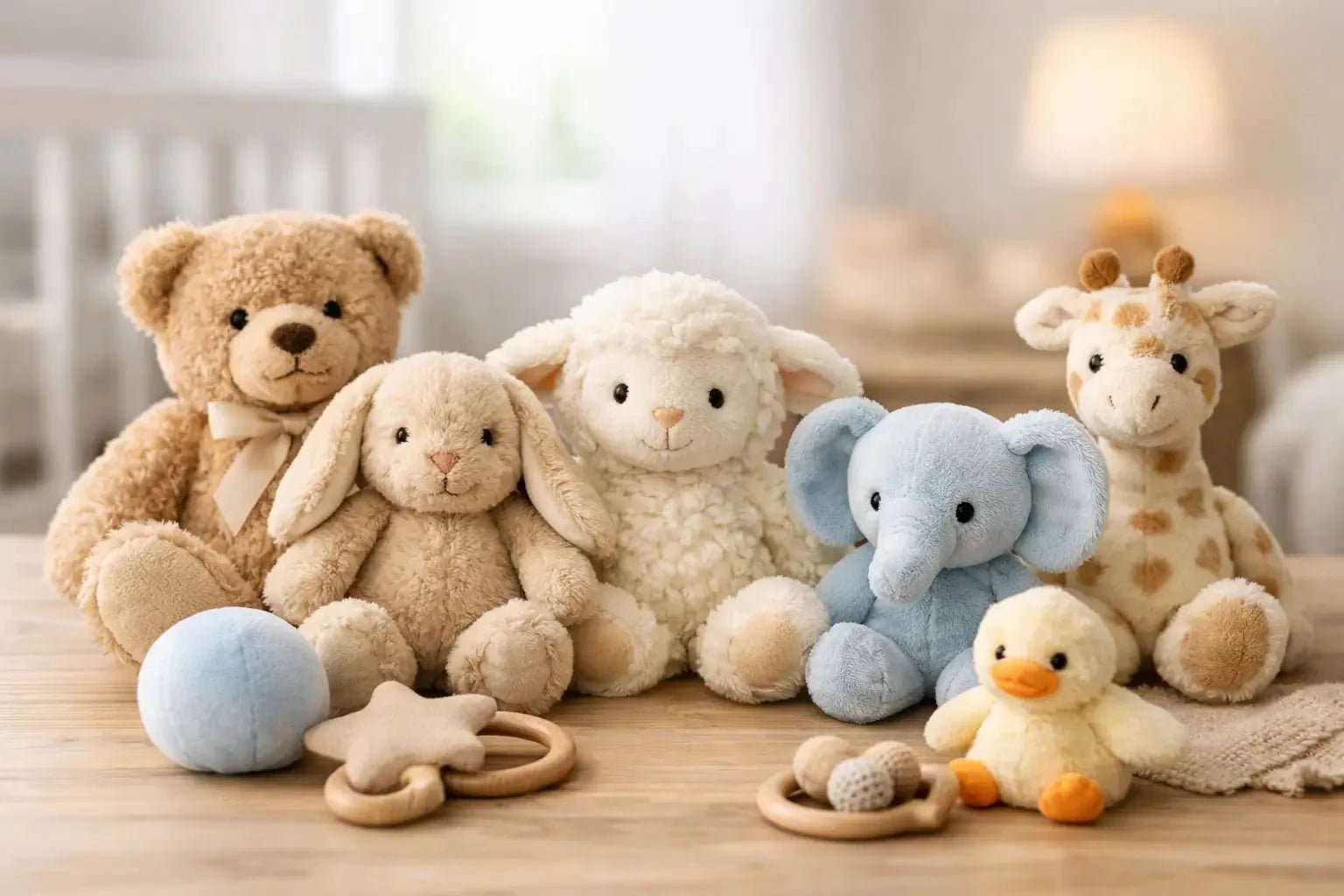 How to Choose Soft Toy Gifts for Babies - The Red Squirrel