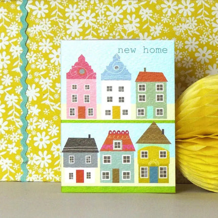 New Home Greetings Card - The Red Squirrel