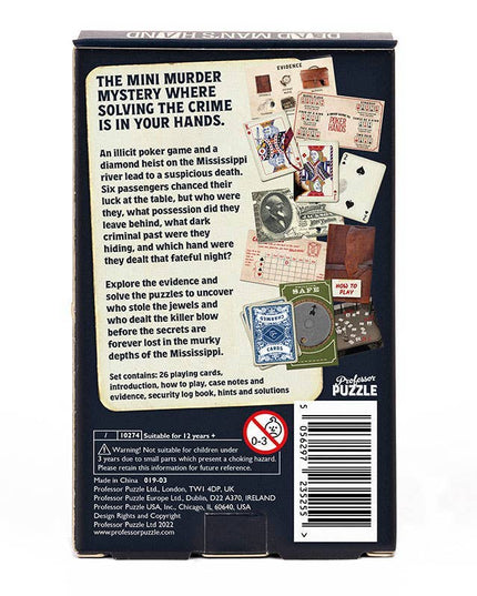 Dead Man's Hand Murder Mystery game