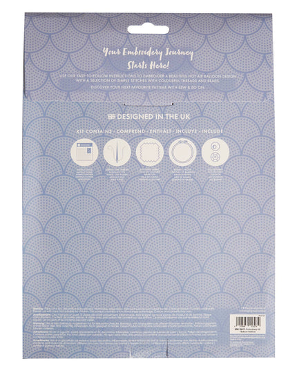 Sew & So On Embroidery Sewing Craft Kit - Balloon Festival