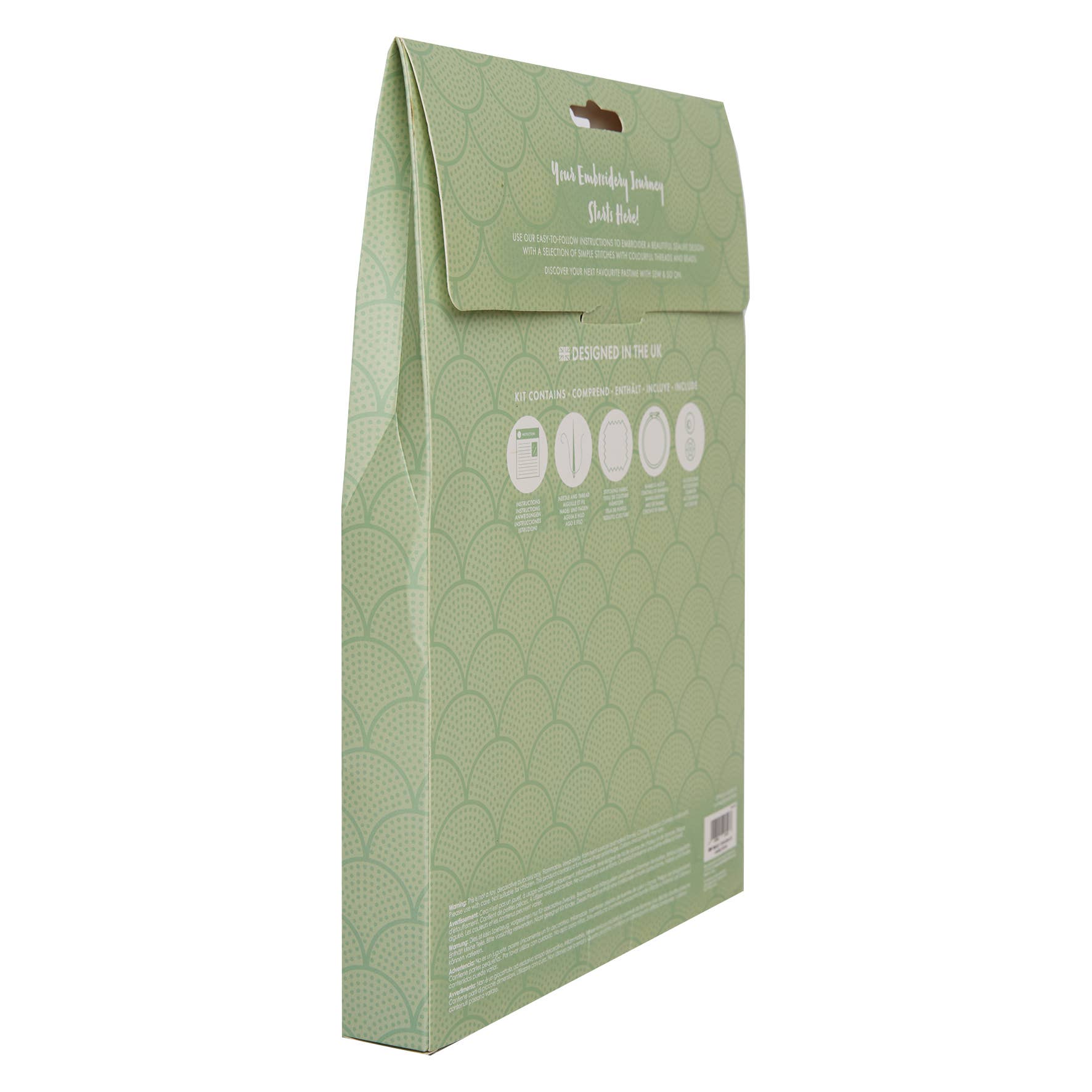 Sew & So On Embroidery Sewing Craft Stitch Kit Waves - The Red Squirrel