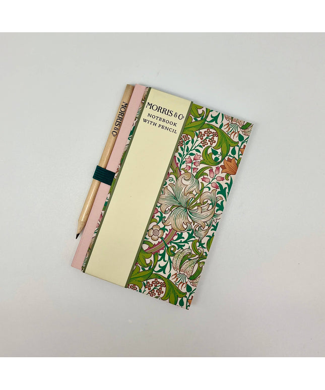 William Morris Mini Notebook with Pencil